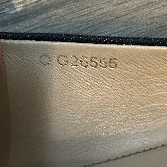 CHANEL denim ballet flats, rubber sole, low vamp, size 38.5 - Picture 9 of 10